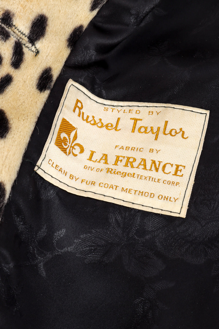 Vintage Russel Taylor Faux Fur Cheetah Coat – Recess