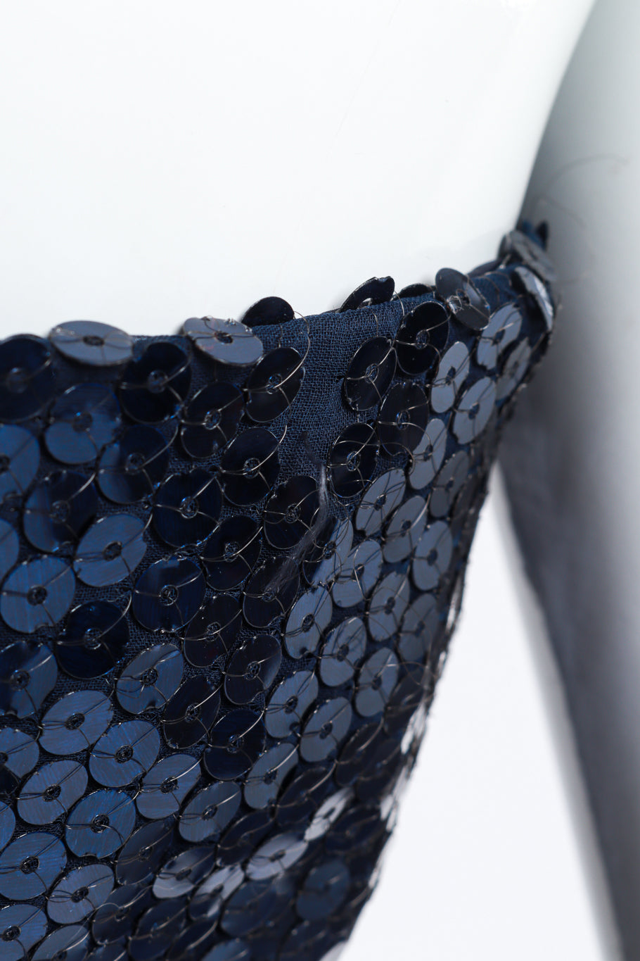 Sequin Bow Evening Gown Scassi Boutique damage detail @RECESS LA