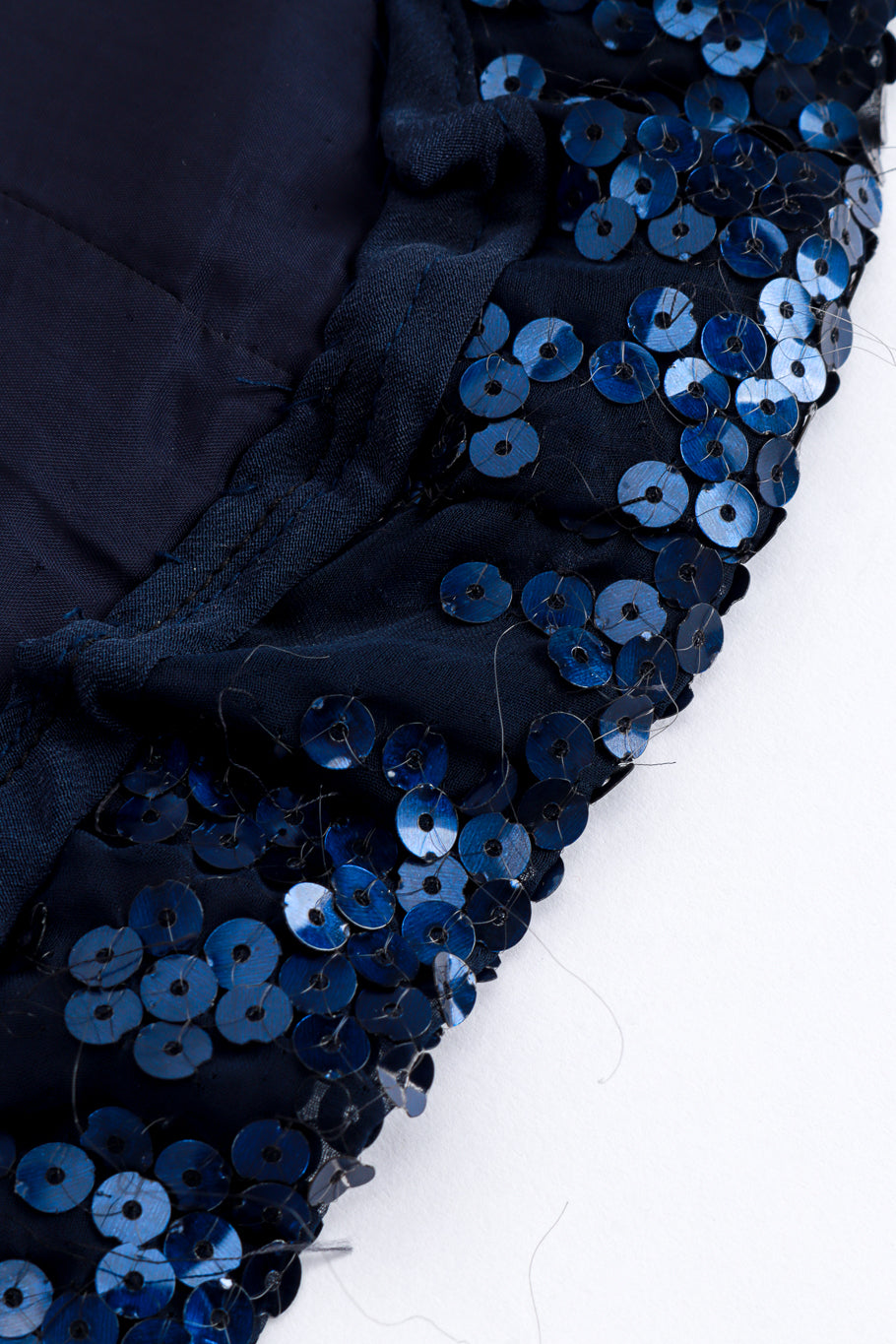 Sequin Bow Evening Gown Scassi Boutique damage detail @RECESS LA