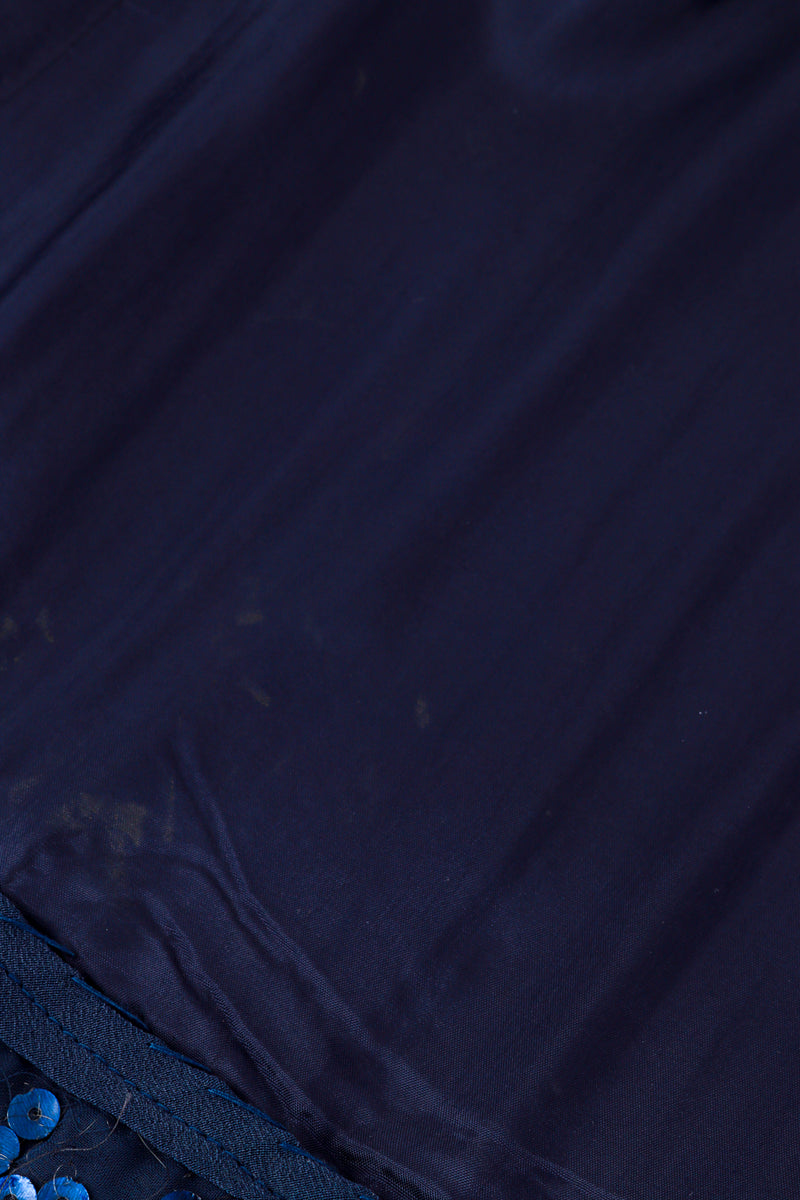 Sequin Bow Evening Gown Scassi Boutique stain detail @RECESS LA