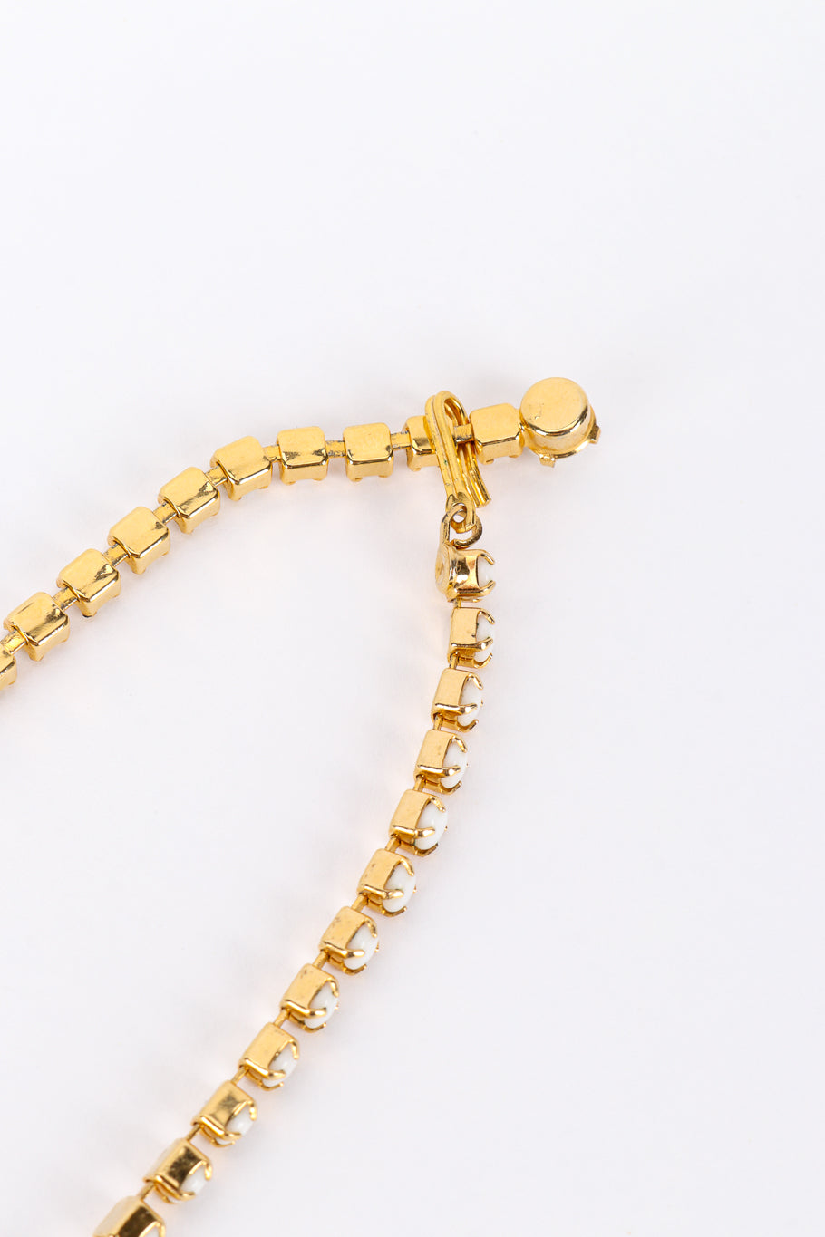 Vintage Disco Ball Cluster Necklace & Earring Set hook closure back @recess la