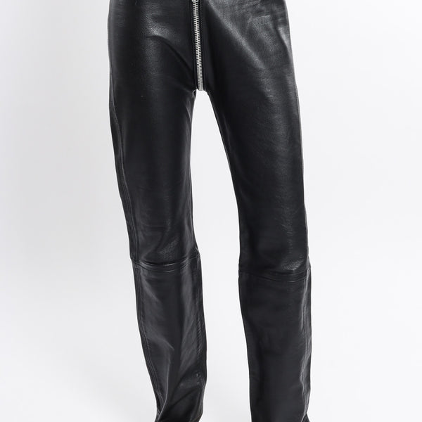 STORMYLeatherblackleatherpants