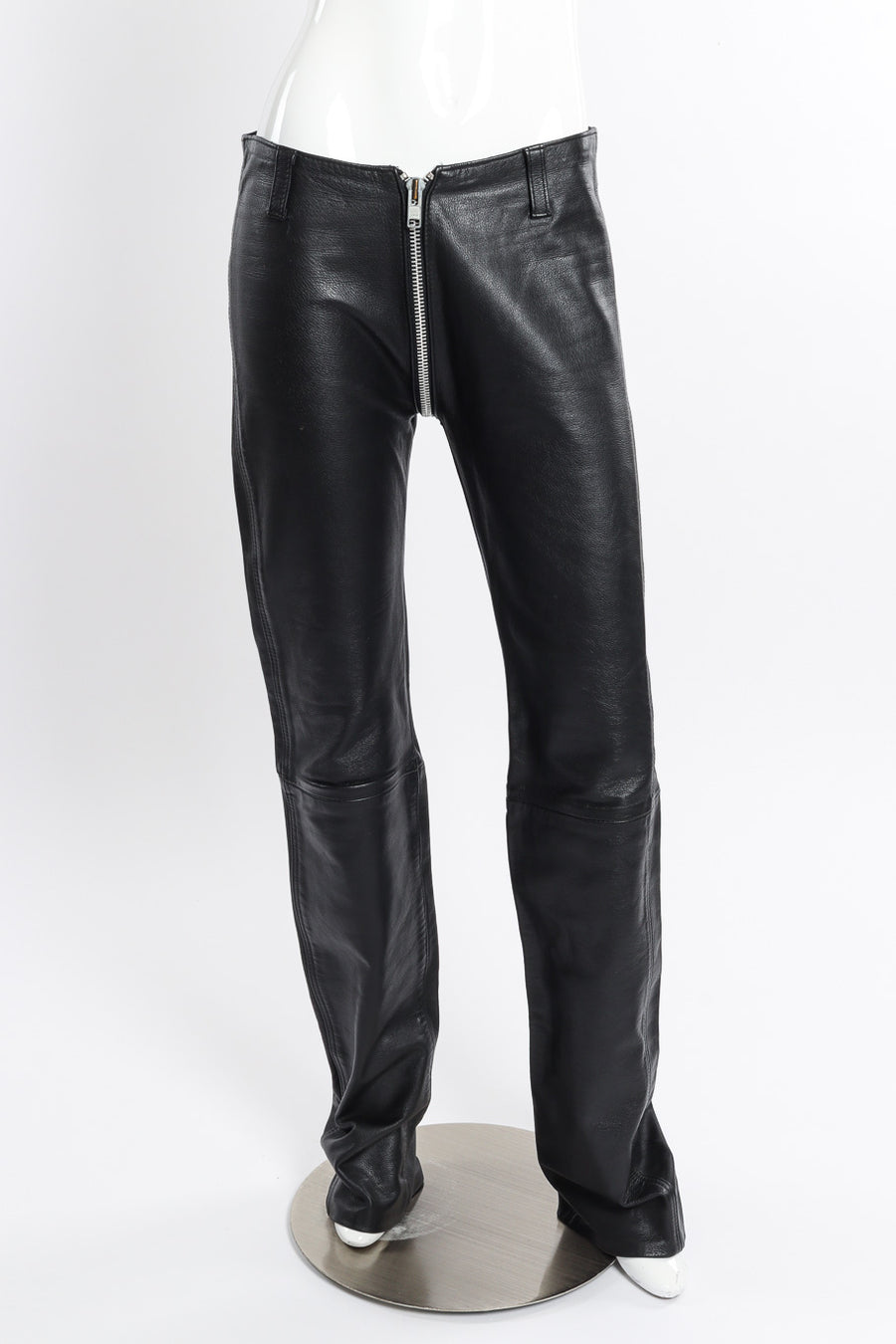 Rosen Kreuz】VINTAGE LEATHER WASHED PANTS | OUR BRAND,Rosen