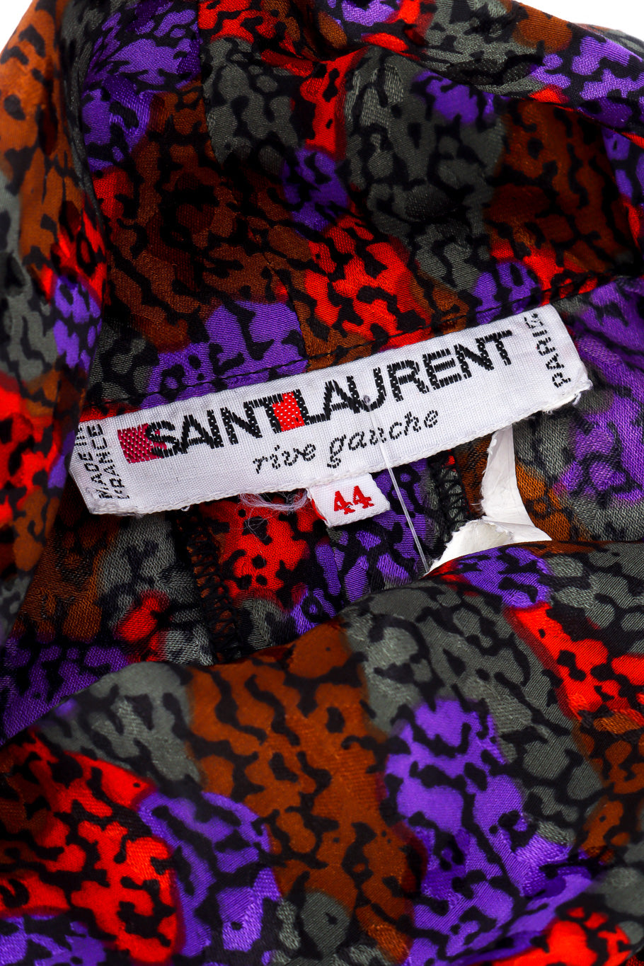 Silk blouse by Yves Saint Laurent label @recessla