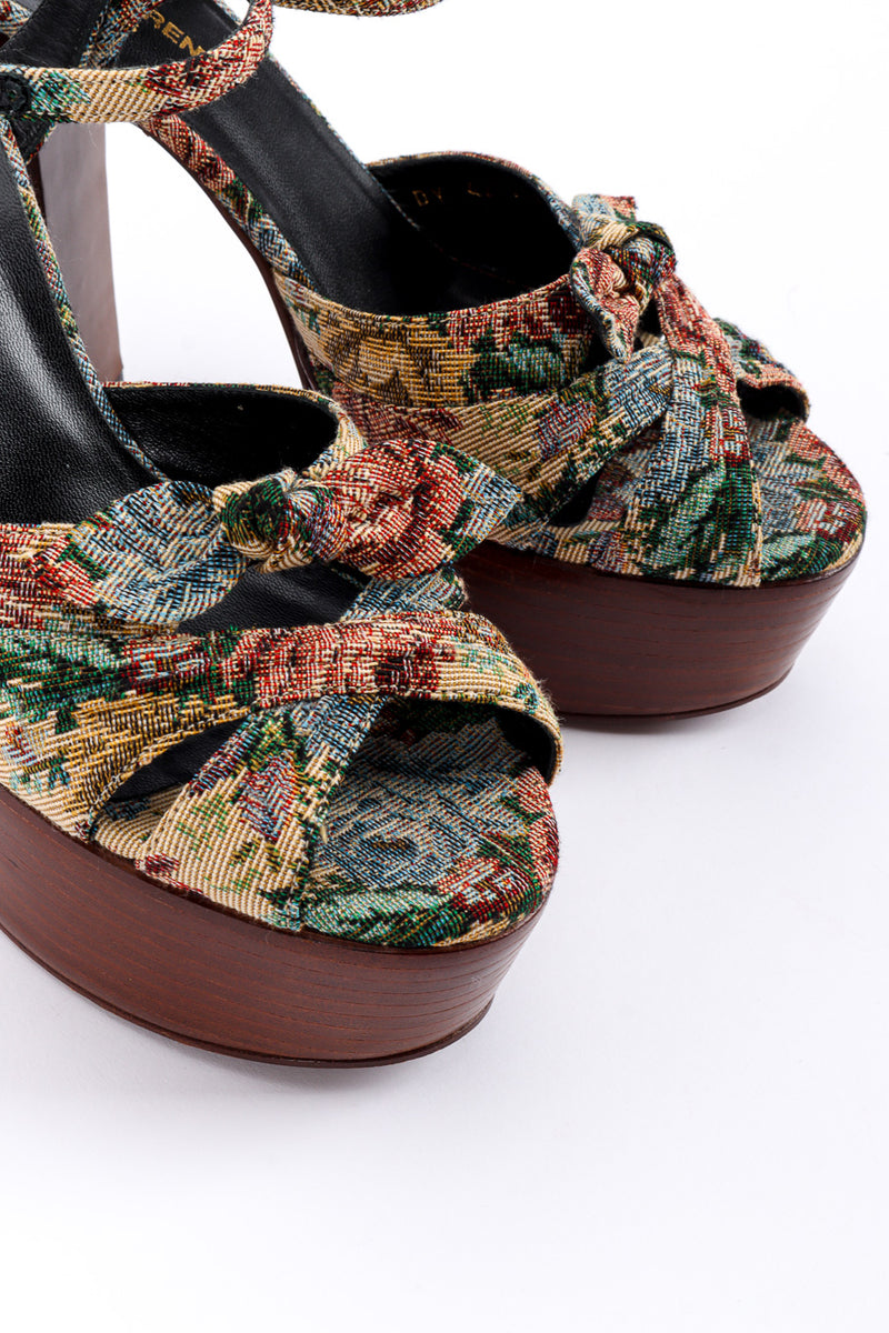 Floral hotsell platform heels