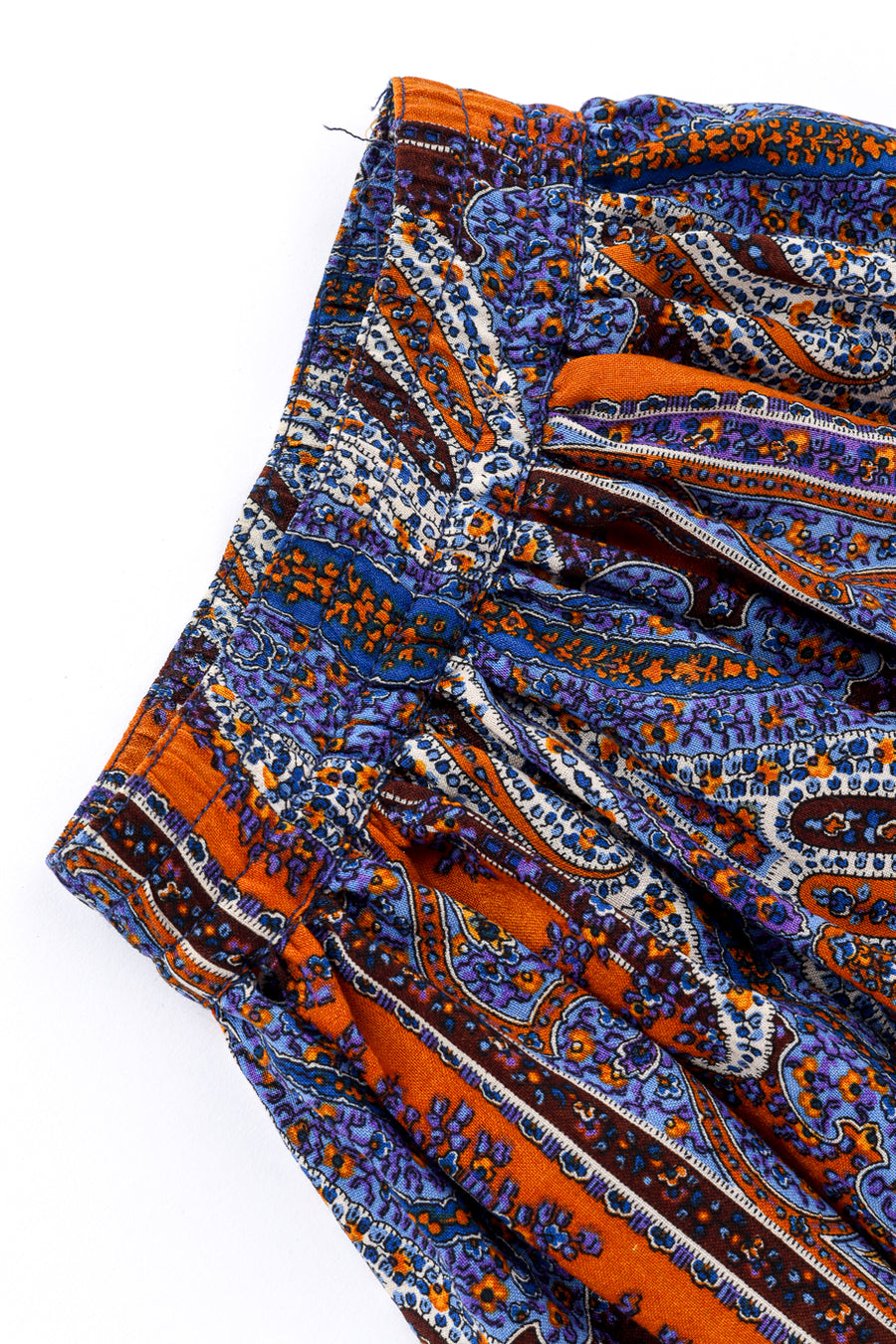 パンツ Saint Laurent Paisley print pants SAINT LAURENT Paisley-print silk-twill wide-leg pants | NET