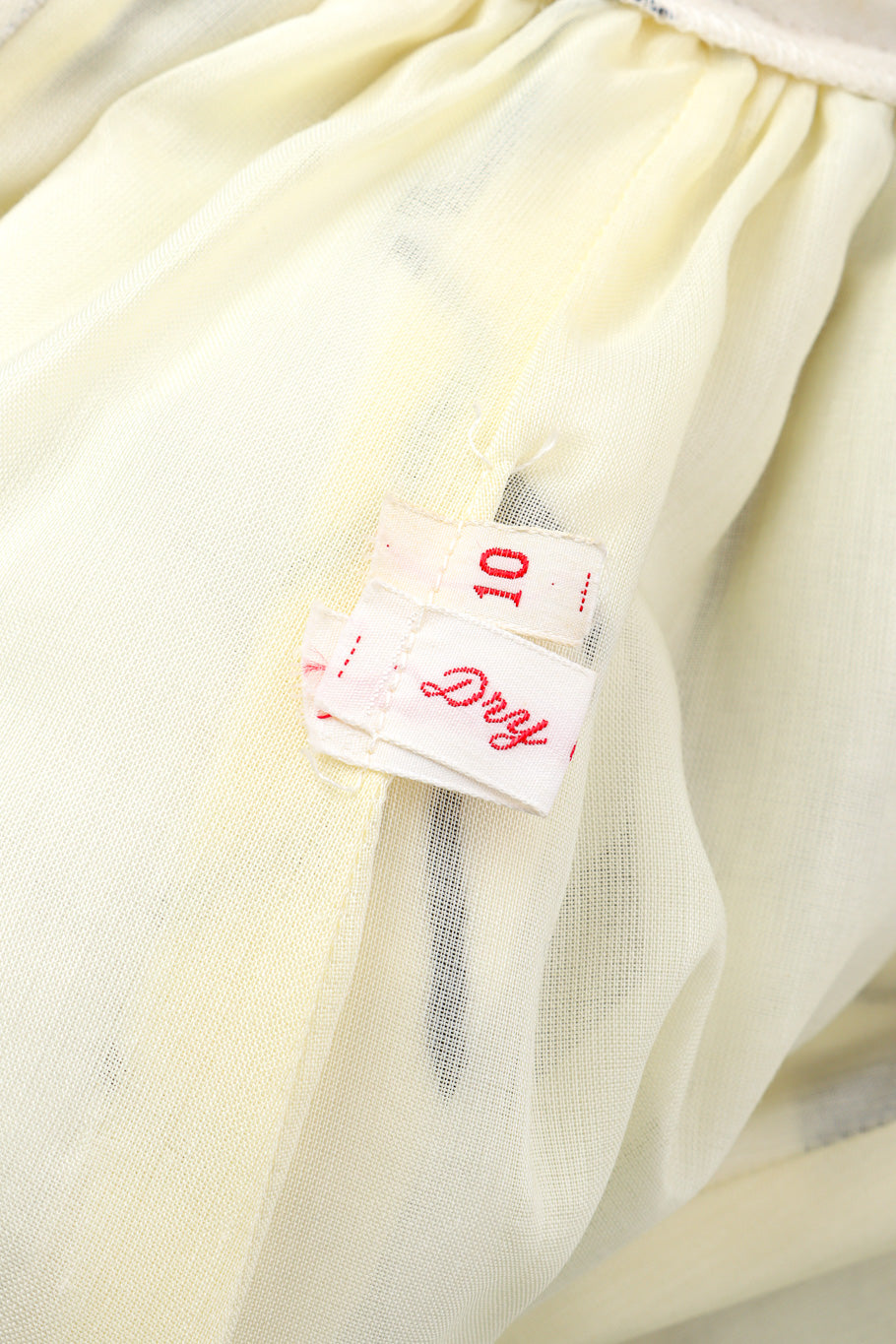 Velvet Floral Ball Skirt by Saks Fifth Avenue size tag @recessla