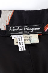 Salvatore Ferragamo Summer Heels Pants label @RECESS LA