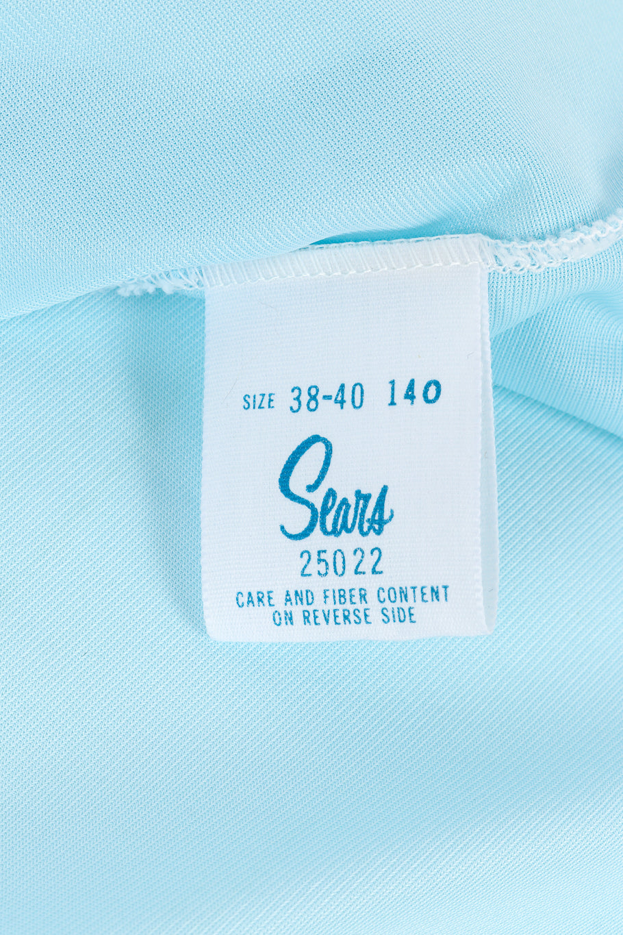 Vintage Sears Marabou Trim Robe & Chemise Set chemise signature label @recess la