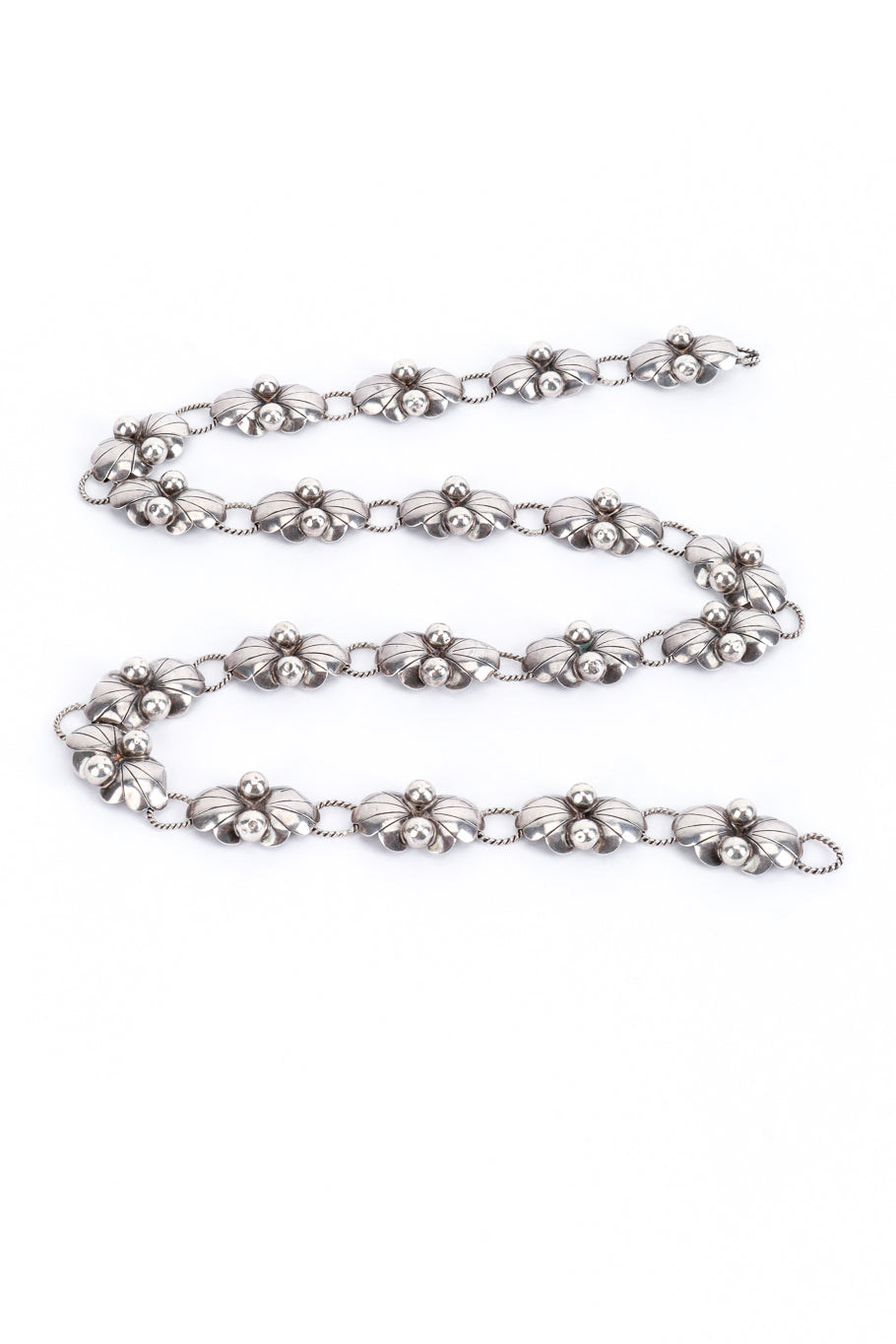 Taxco Sterling Silver Navarrete Chain Belt @RECESS LA