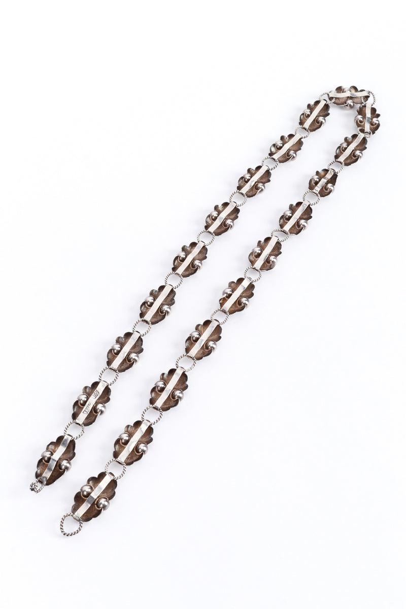 Taxco Sterling Silver Navarrete Chain Belt back @RECESS LA