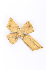 Vintage Atwood & Sawyer Rhinestone Bow Brooch back @recessla