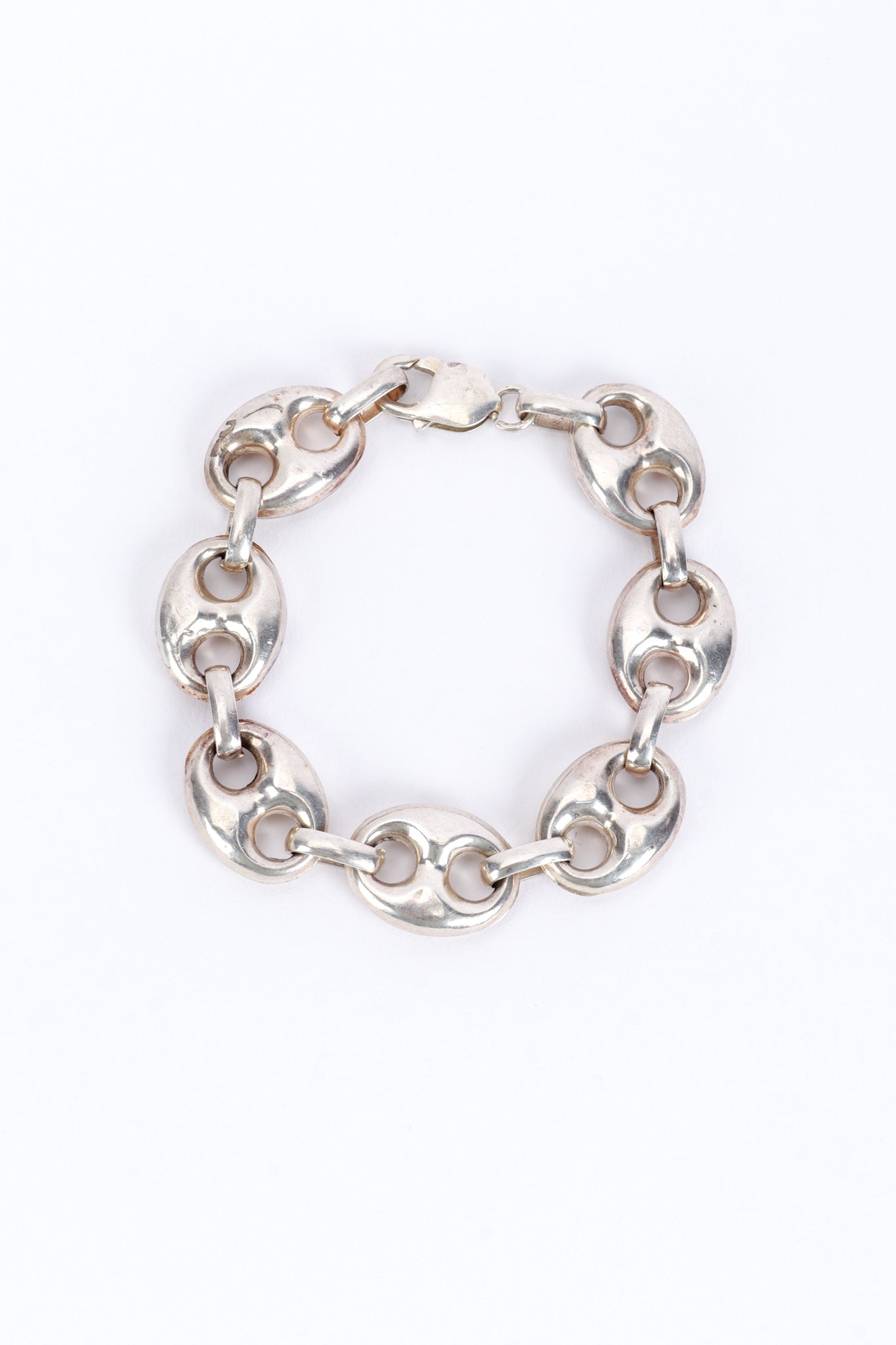 Vintage Sterling Mariner Link Bracelet @recess la