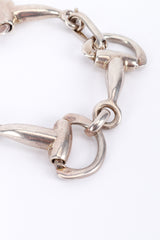 Vintage Taxco Sterling Silver Horsebit Bracelet patina @RECESS LA