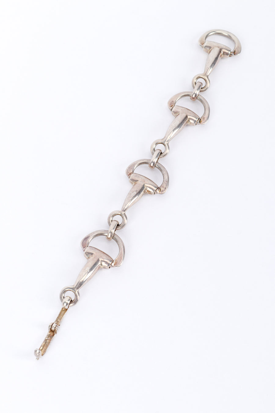 アクセサリー Mexican Vintage Horsebit Bracelet 925 Vintage Gucci 925 Sterling Silver Horsebit Link Bracelet