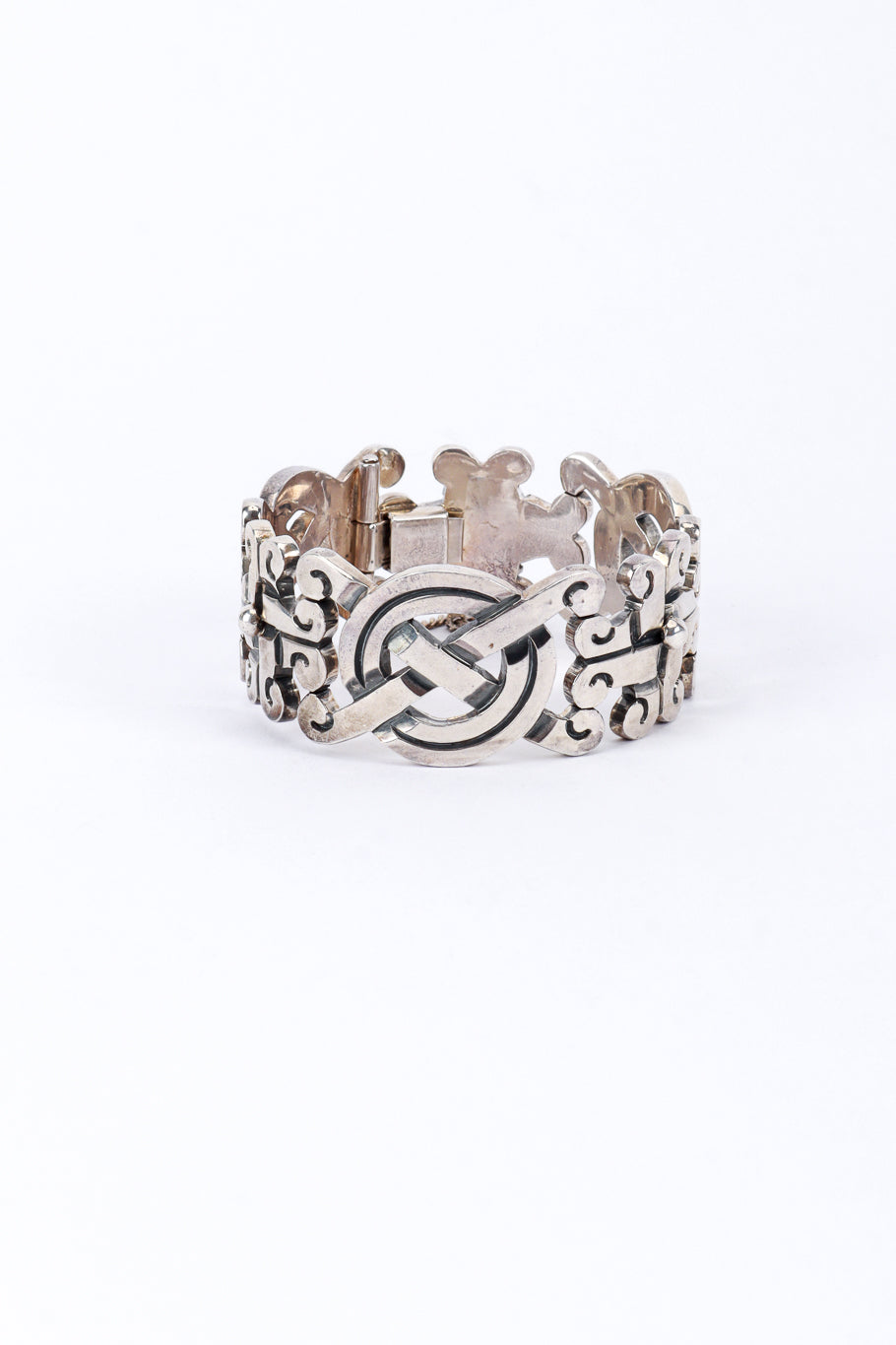 Taxco Sterling Silver Celtic Knot Link Bracelet @RECESS LA