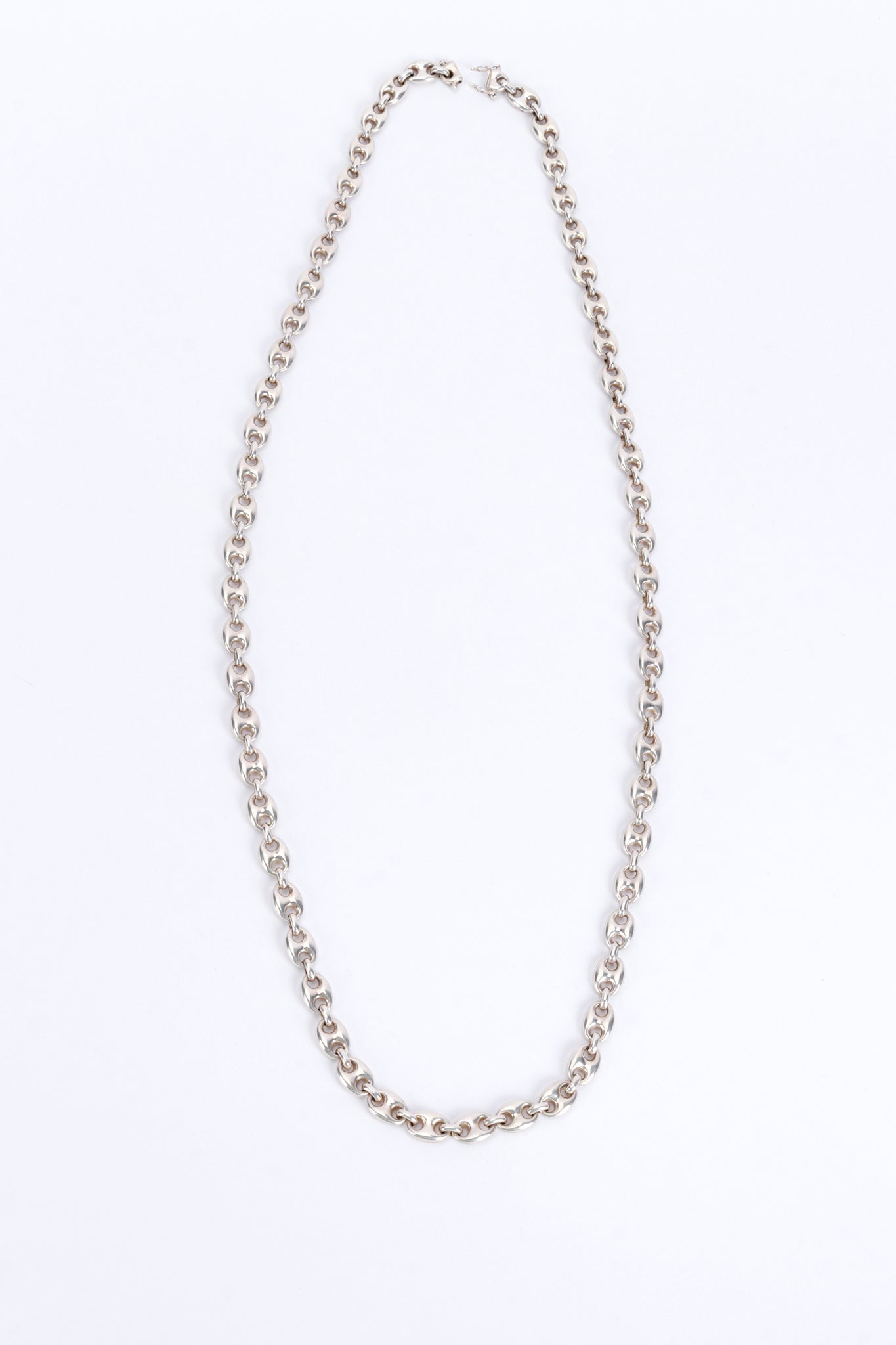 Vintage Sterling Mariner Link Necklace @recess la