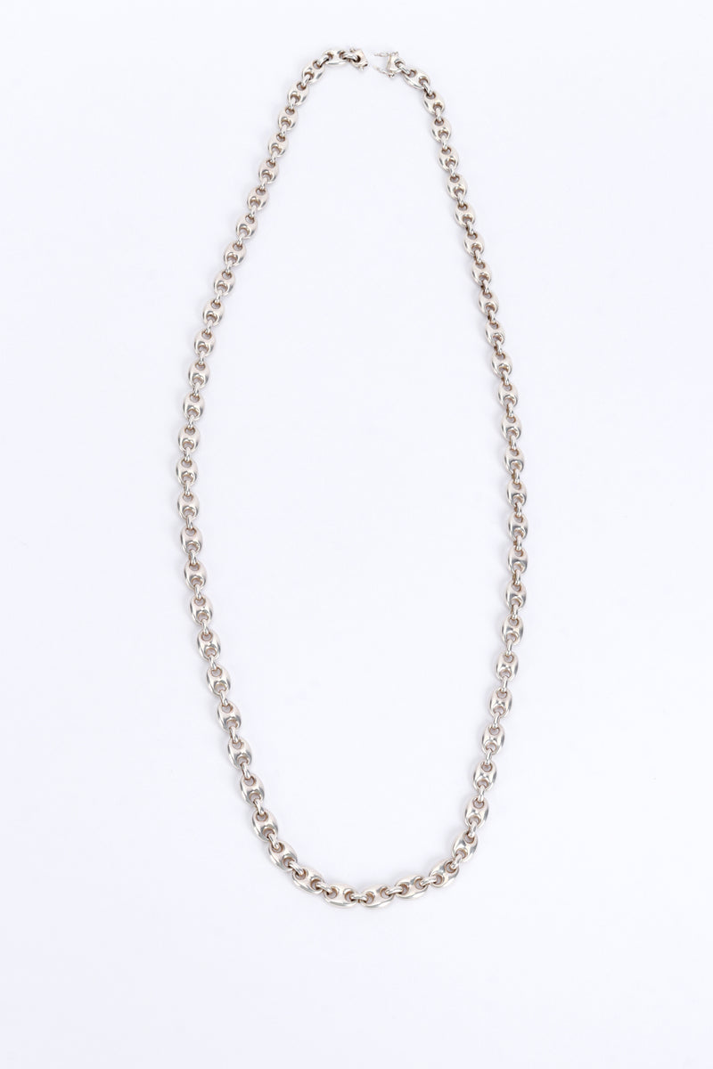 Vintage Sterling Mariner Link Necklace @recess la