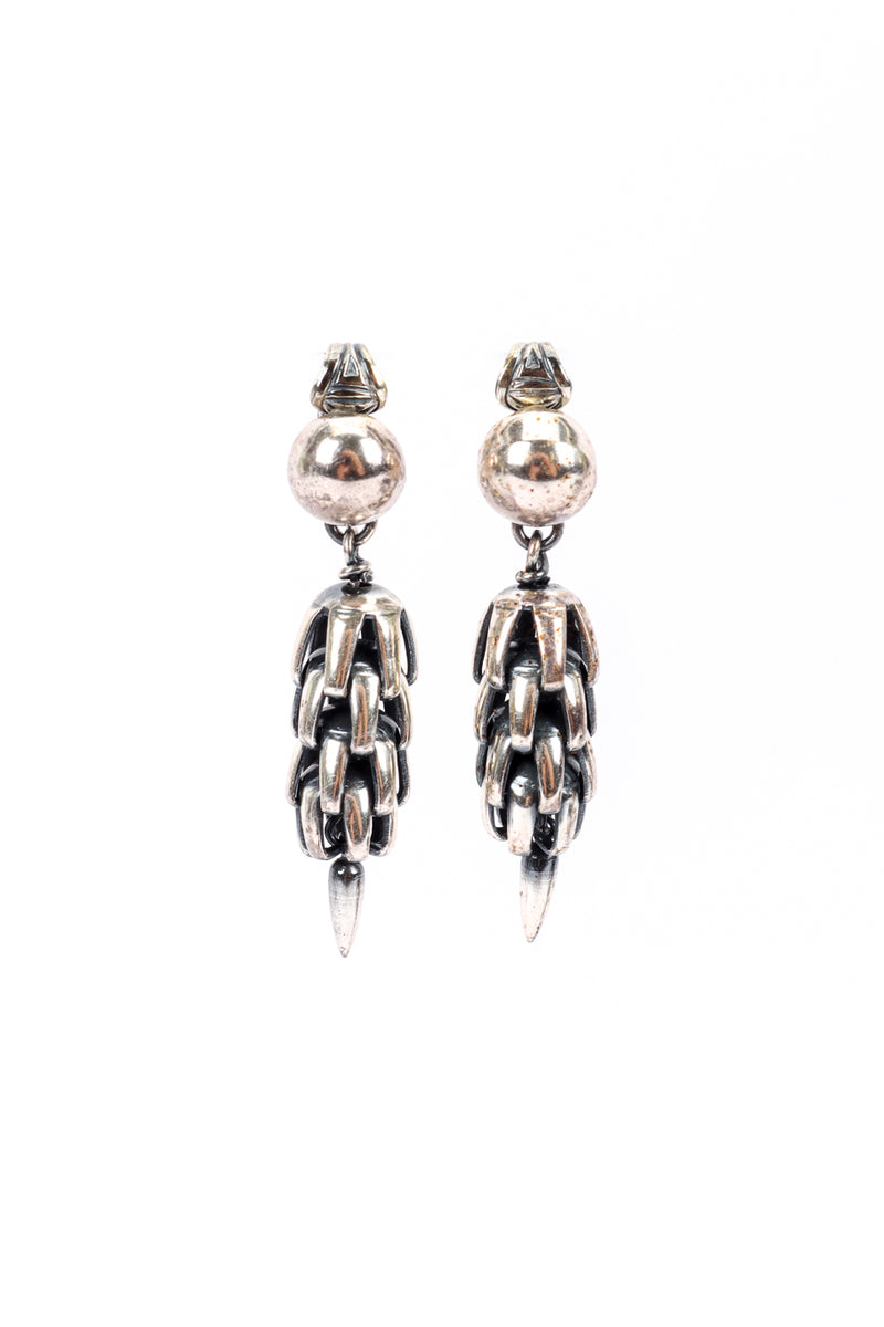 Wheat Chain Necklace, Bracelet, and Earrings Set by Napier on white earrings @recess LA