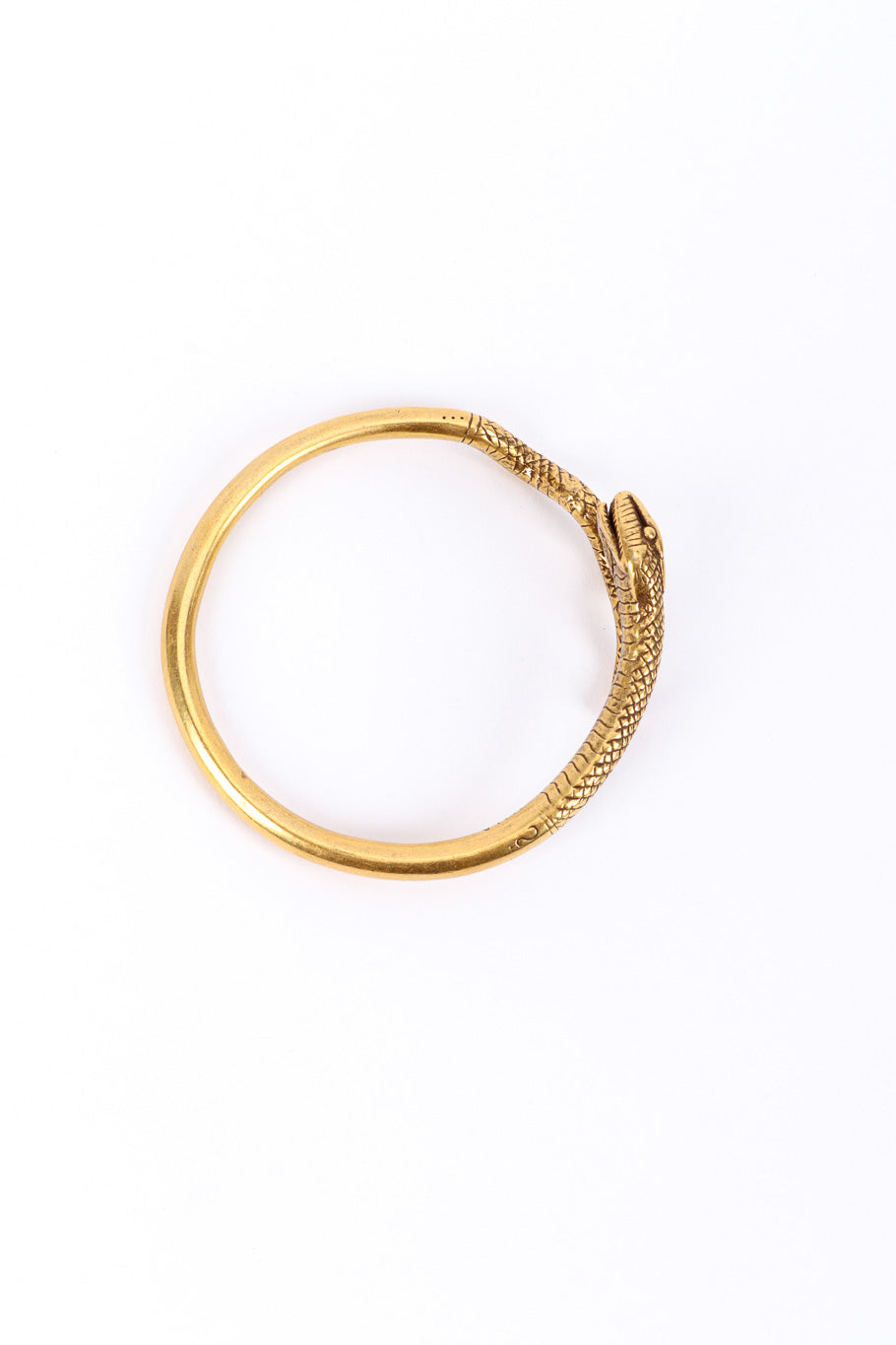 Metropolitan Museum of Art Serpent Spiral Bracelet top view @recessla