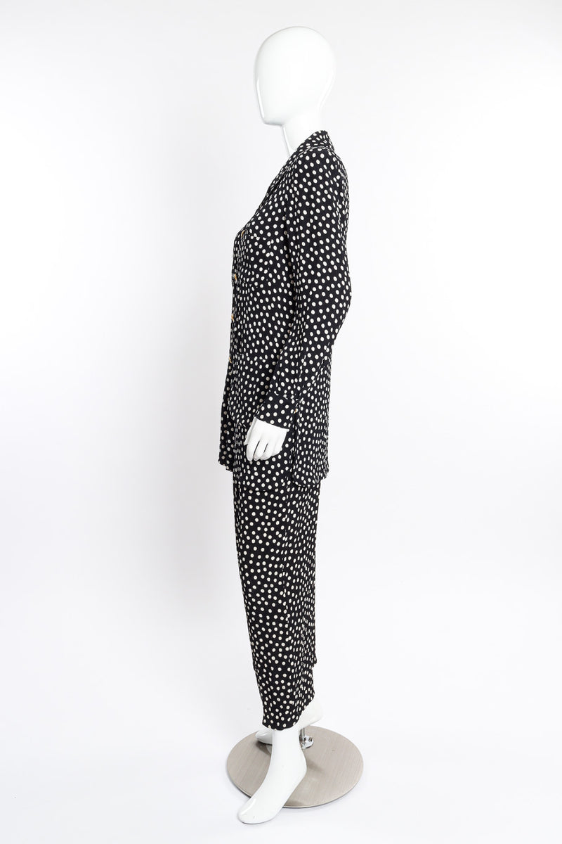 Vintage Donna Karan Wrap Tie Jacket & Pant Suit – Recess