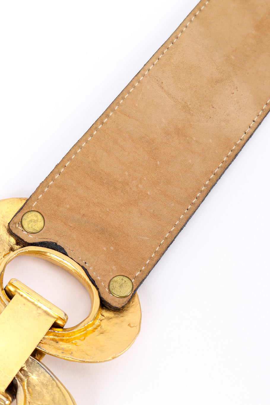Hammered Ring Link Belt by Streets Ahead rings grommets @recessla