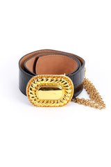 Streets Ahead Eagle Emblem Chain Belt front scratch @RECESS LA