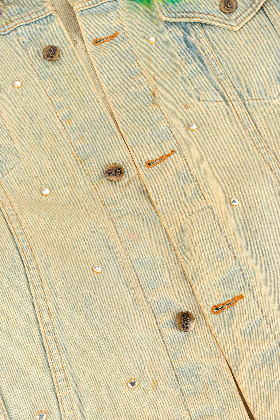 Vintage Tony Alamo Beverly Hills Jacket front button closure @recess la