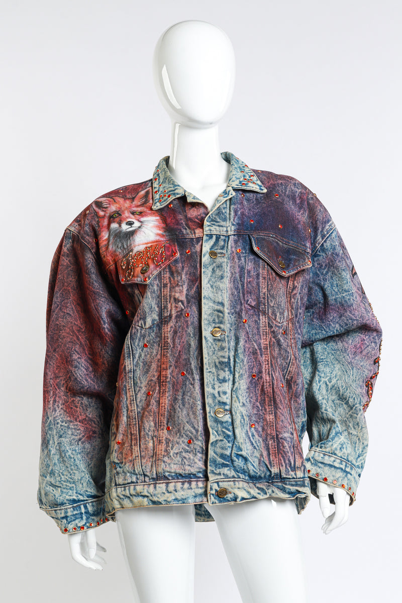 Vintage Tony Alamo Foxy Jacket front on mannequin @recess la