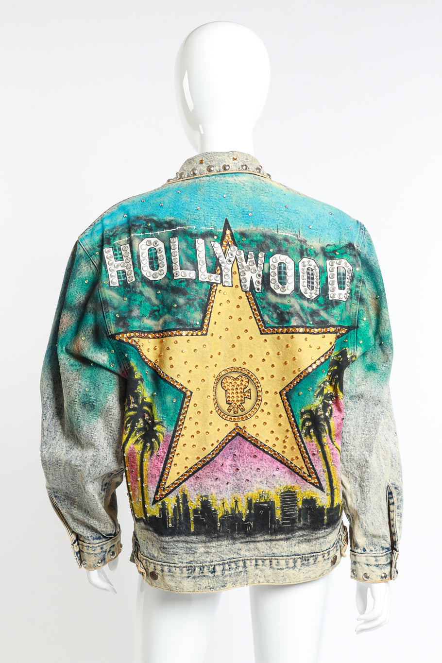 Vintage Tony Alamo Hollywood Jacket back on mannequin @recess la