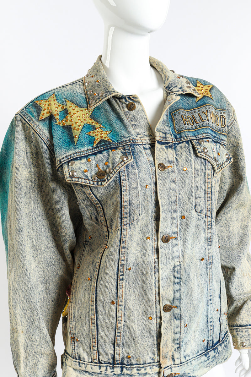 Vintage Tony Alamo Hollywood Jacket front on mannequin closeup @recess la