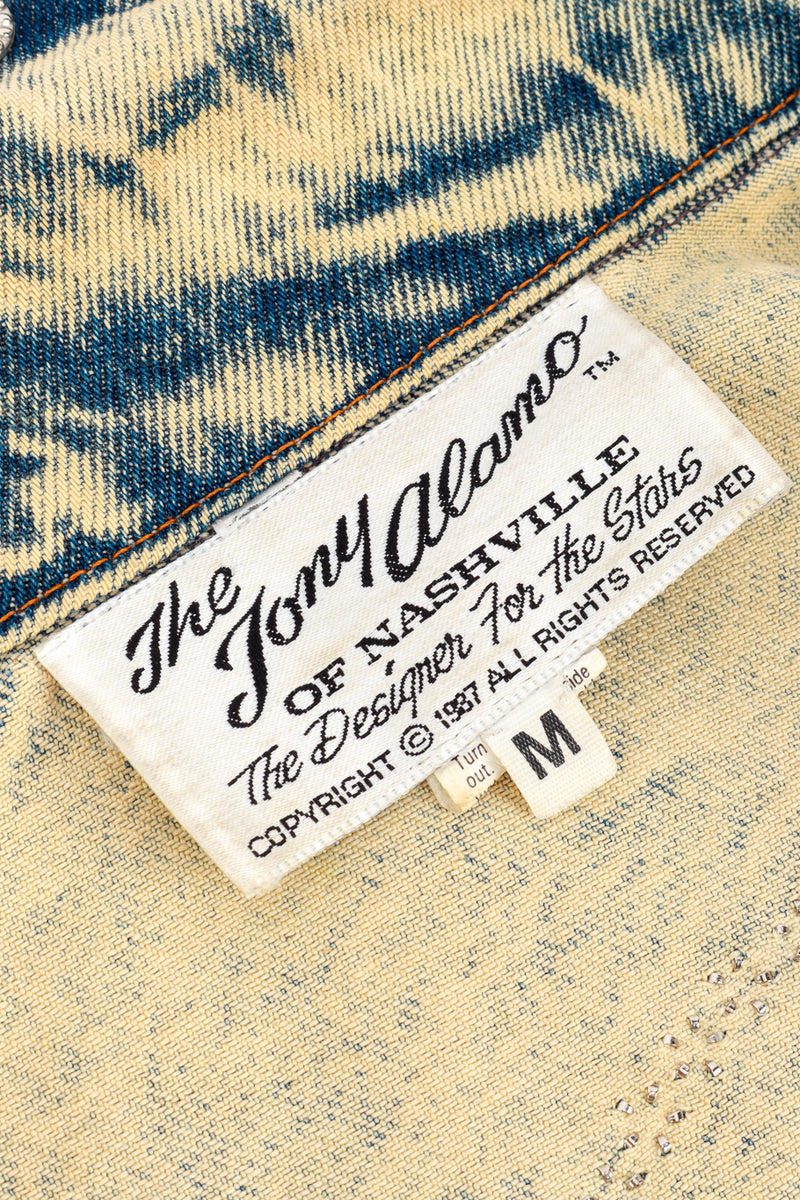 Vintage Tony Alamo Las Vegas Strip Jacket signature label @recess la