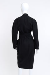 Thierry Mugler Belted Tuxedo Dress back on mannequin @RECESS LA