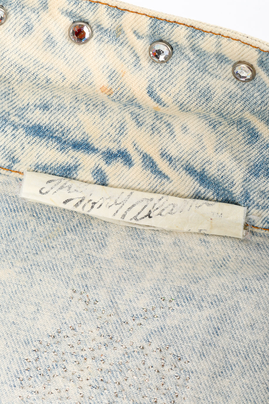 Vintage Tony Alomo New York Skyline Jacket signature label @recess la