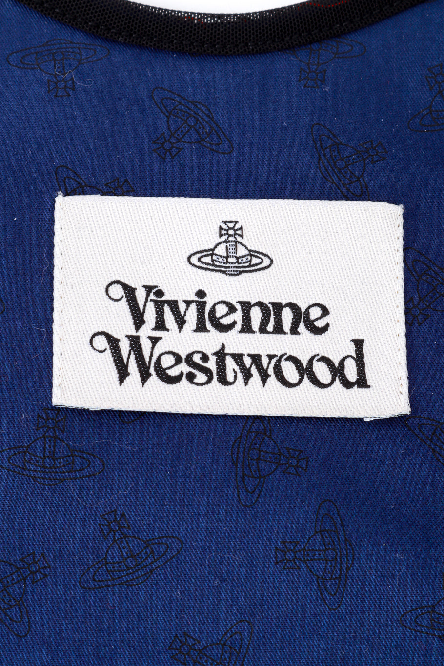 Vivienne Westwood 2022 S/S Tartan Portrait Corset label @RECESS LA