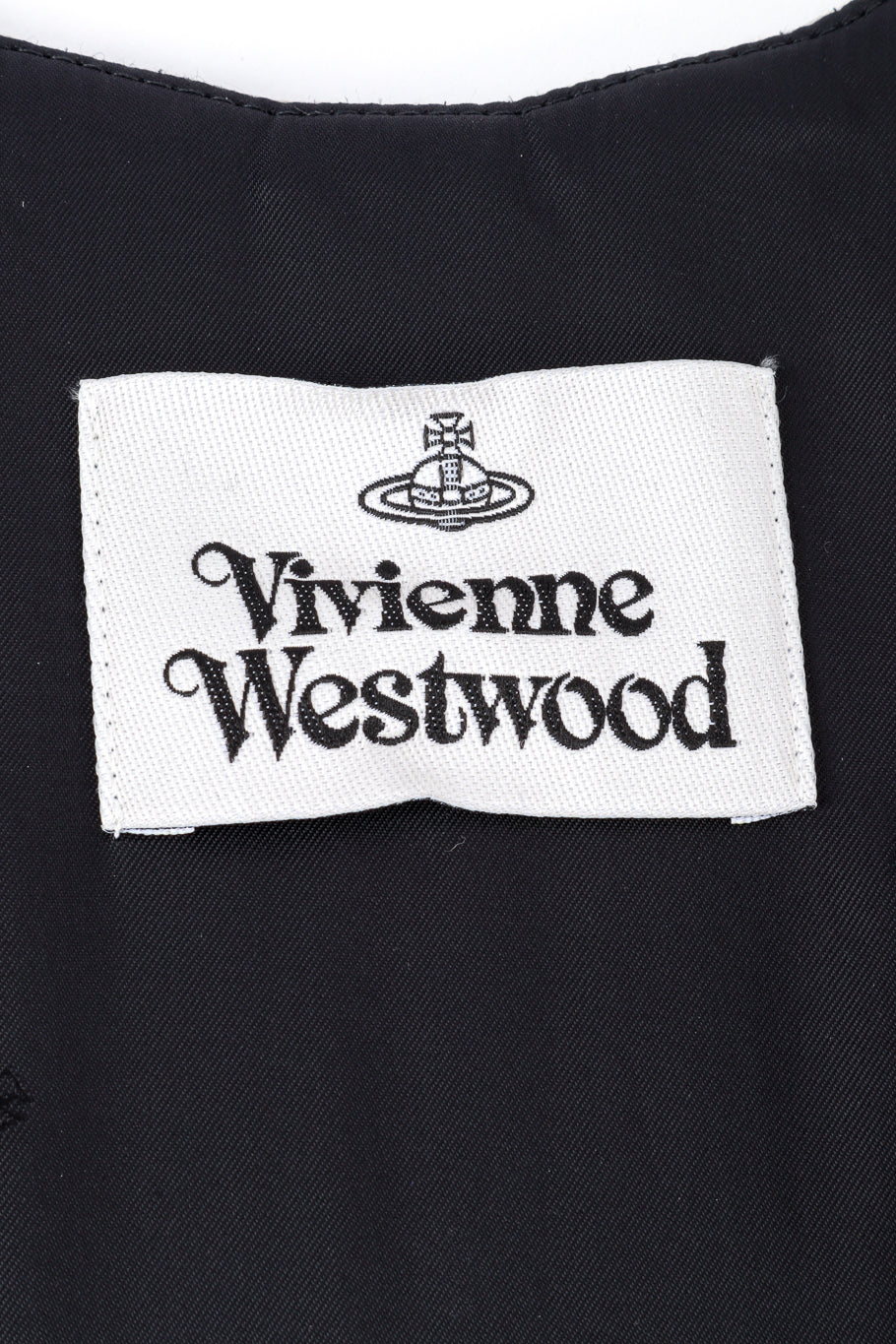 Vivienne Westwood 2021 F/W Plaid Portrait Corset label @RECESS LA