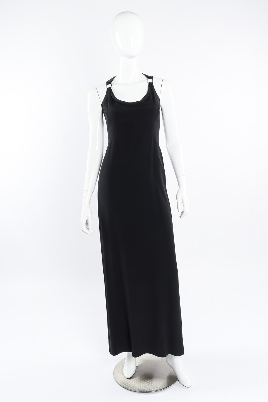 Valentino sleeveless maxi dress on mannequin @recessla