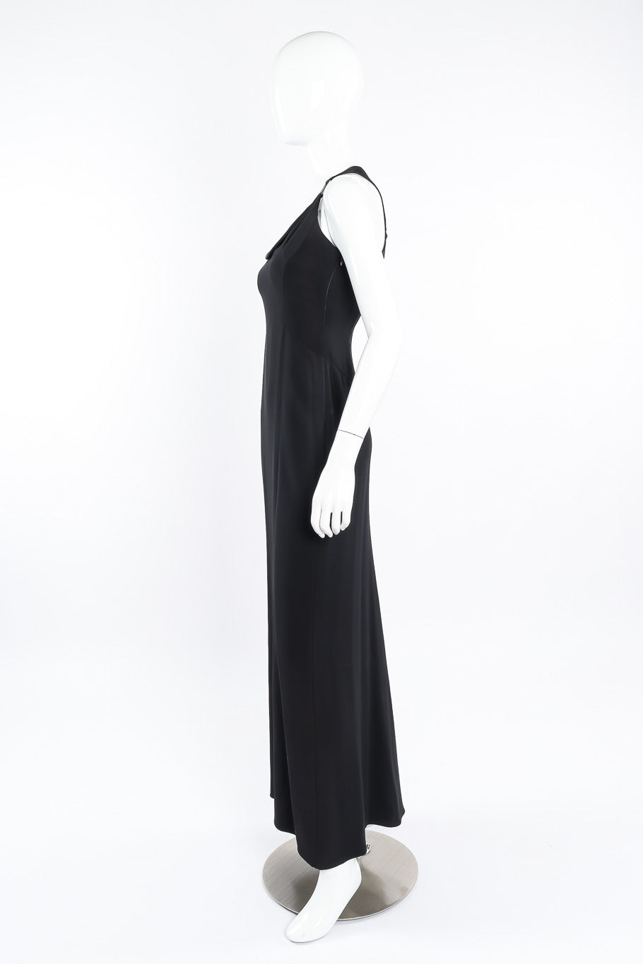 Valentino sleeveless maxi dress on mannequin @recessla