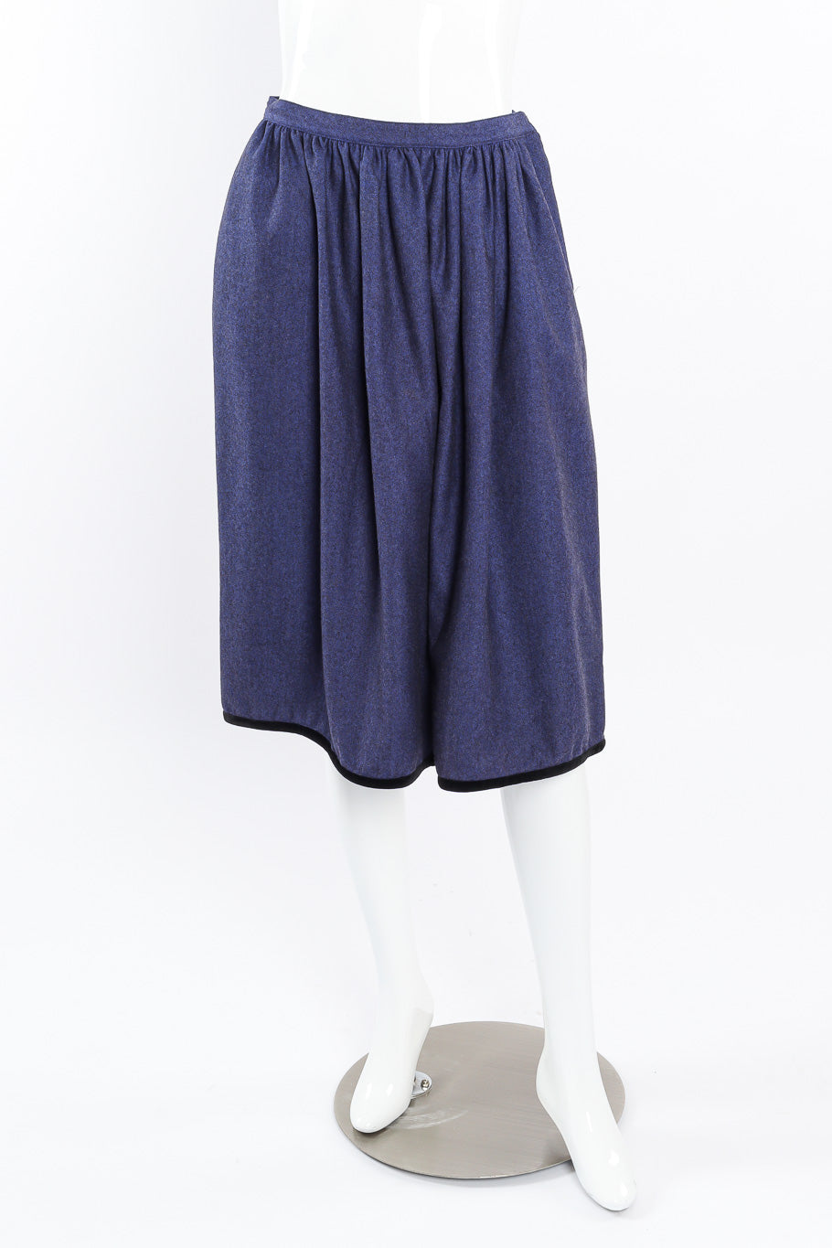 Valentino Boutique cotton denim top and skirt set on mannequin @recessla