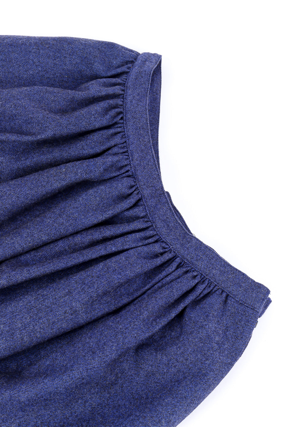 Valentino Boutique cotton denim top and skirt set waist details @recessla