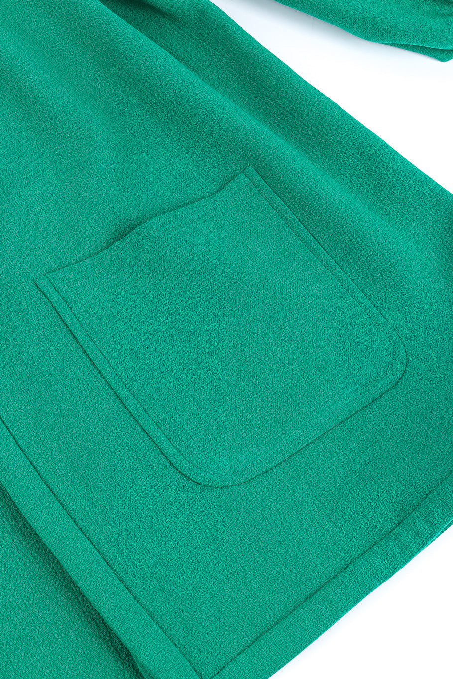 Valentino oversize wool jacket pocket detail @recessla