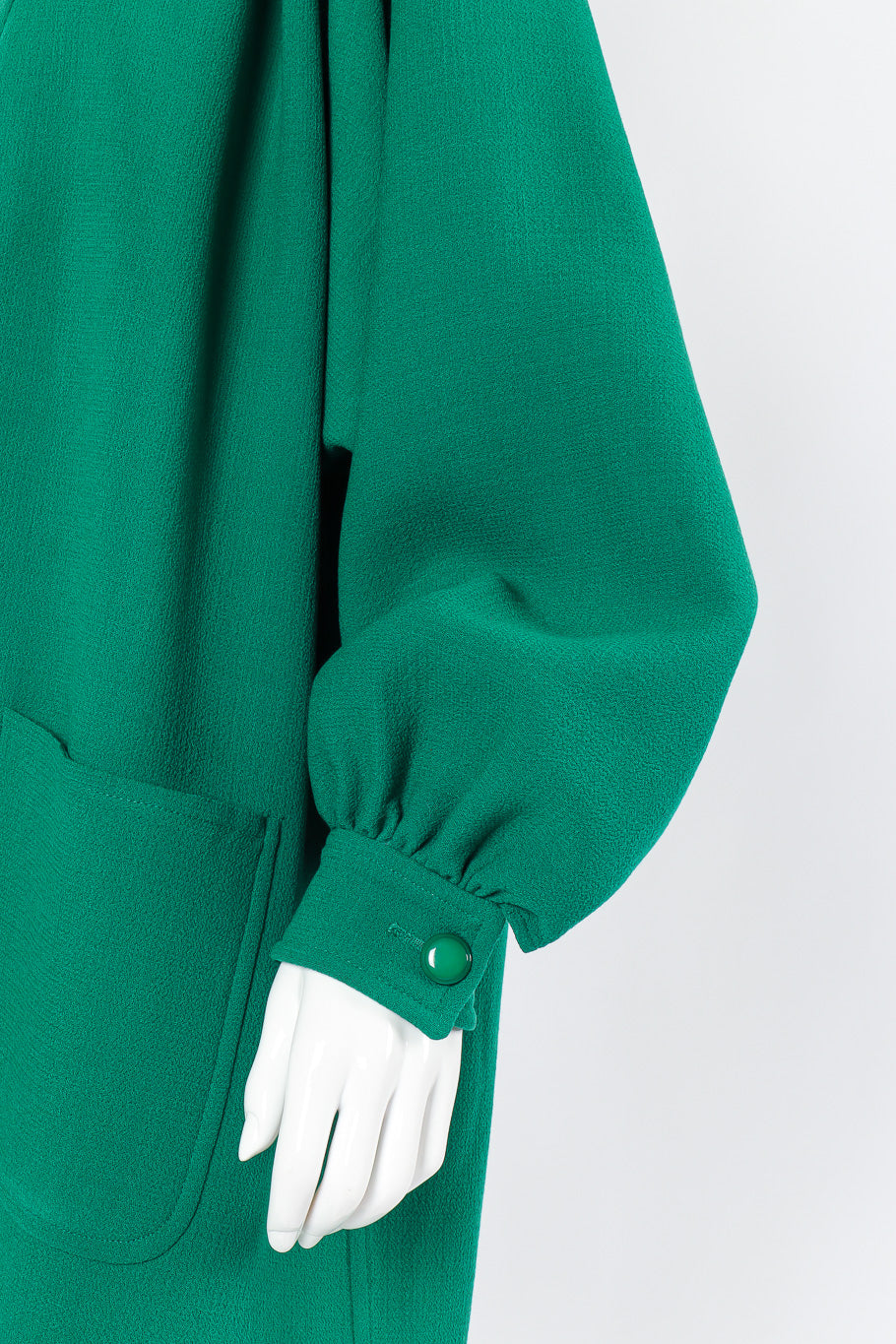 Valentino oversize wool jacket sleeve detail @recessla