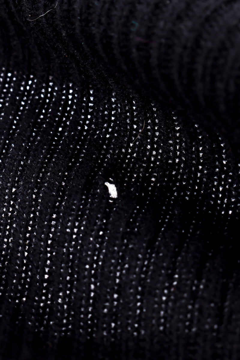 Valentino sleeveless leather jumpsuit small hole close-up @recessla