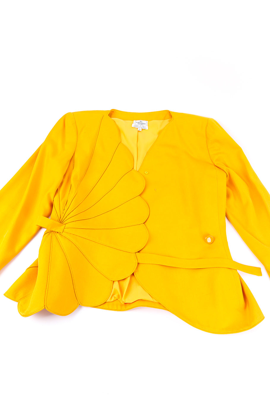 Valentino Boutique shell pattern jacket and skirt set flat-lay @recessla