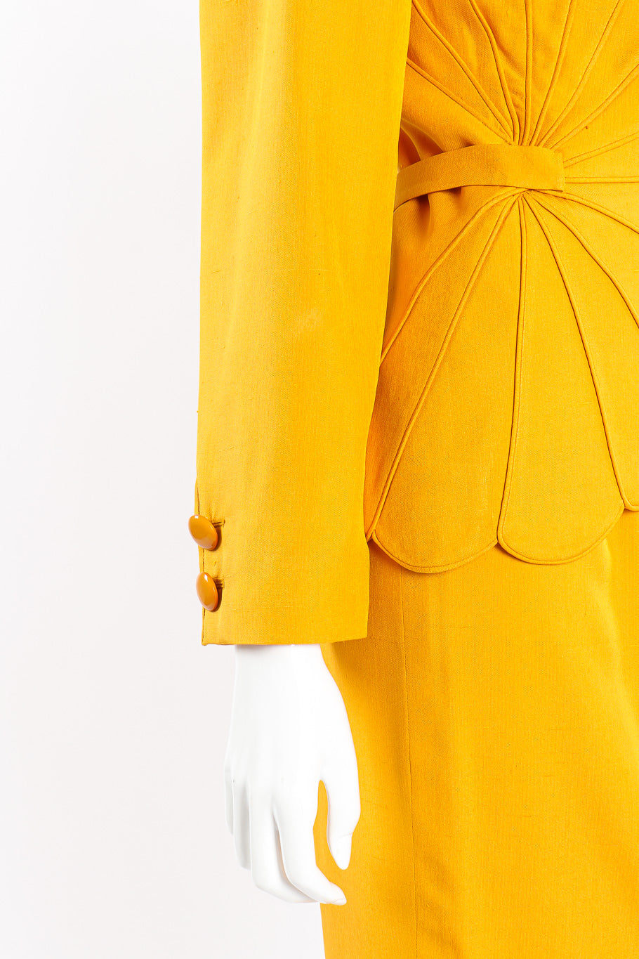 Valentino Boutique shell pattern jacket and skirt set jacket details @recessla