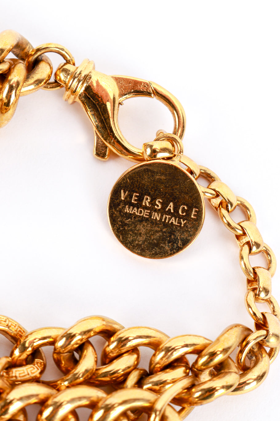 Versace La Medusa Charm Bracelet logo detail @RECESS LA
