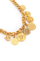 Versace La Medusa Charm Necklace detail @RECESS LA