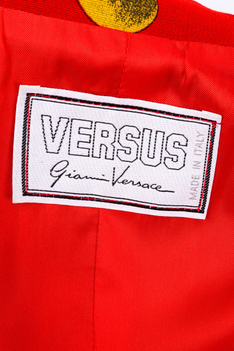 Jacket and shorts set by Versus Versace jacket label @recessla