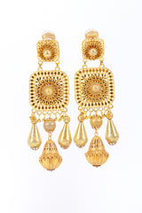 Lawrence Vrba Byzantine Charm Drop Earrings front @RECESS LA