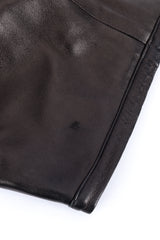 Mink Tail Leather Pant by Victoire back scuff   @recessla